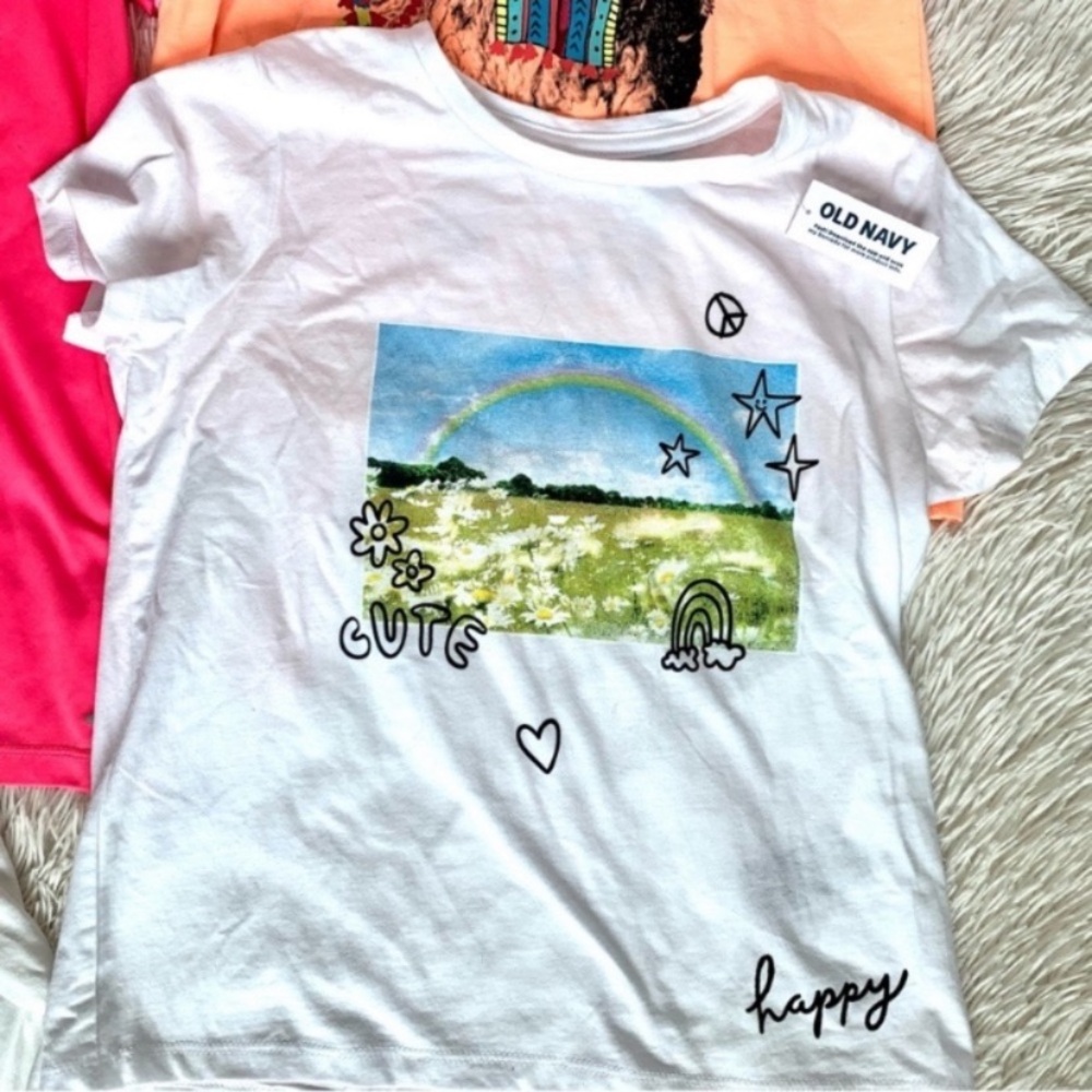 HUGE Girls T-Shirt/Tank Top Bundle/Lot Size 10/12•EUC - Picture 2 of 10